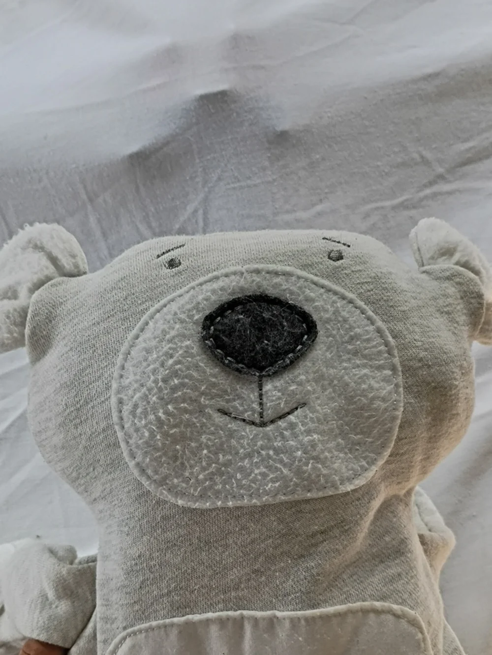 DEMDACO Poetic Threads Jumbo Bear Baby Gift  Plush Nursery Decor 22” Comfort Toy